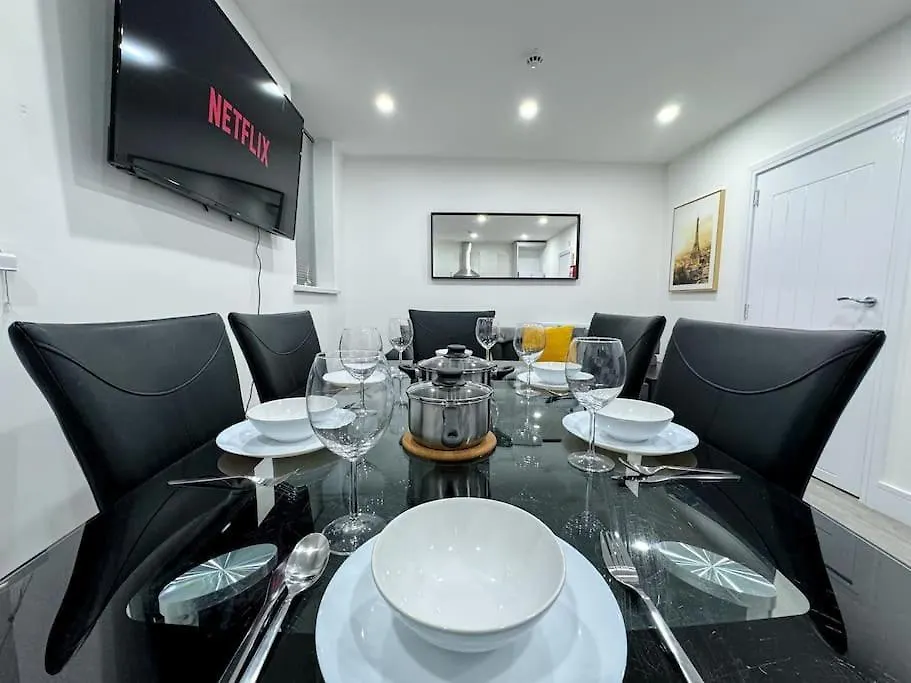Apartmán Modern City Centre 3 Bedroom Flat - Free Parking Cardiff